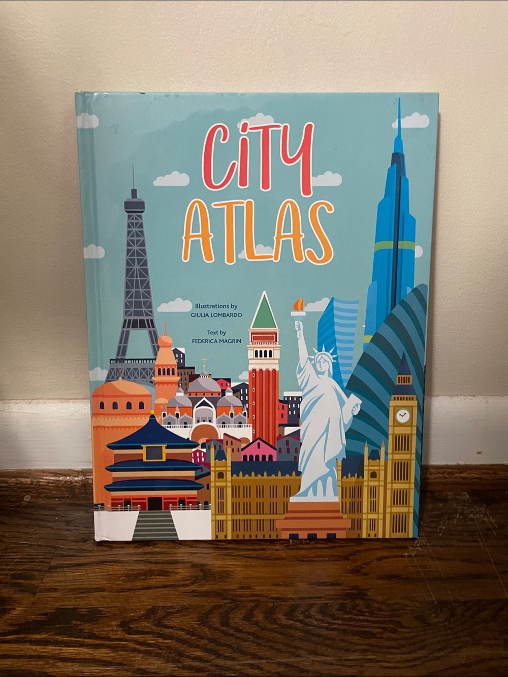 City Atlas Coffee Table Book — Teal Cover